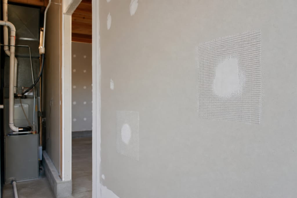 Install and finish new drywall photo