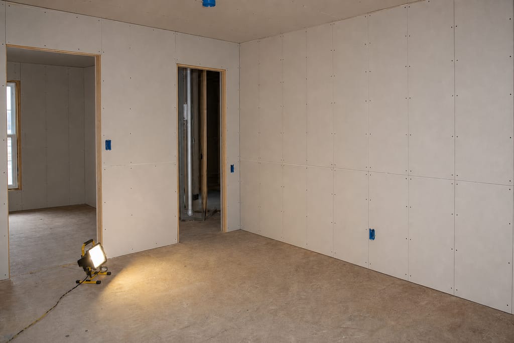 New Drywall Installation photo
