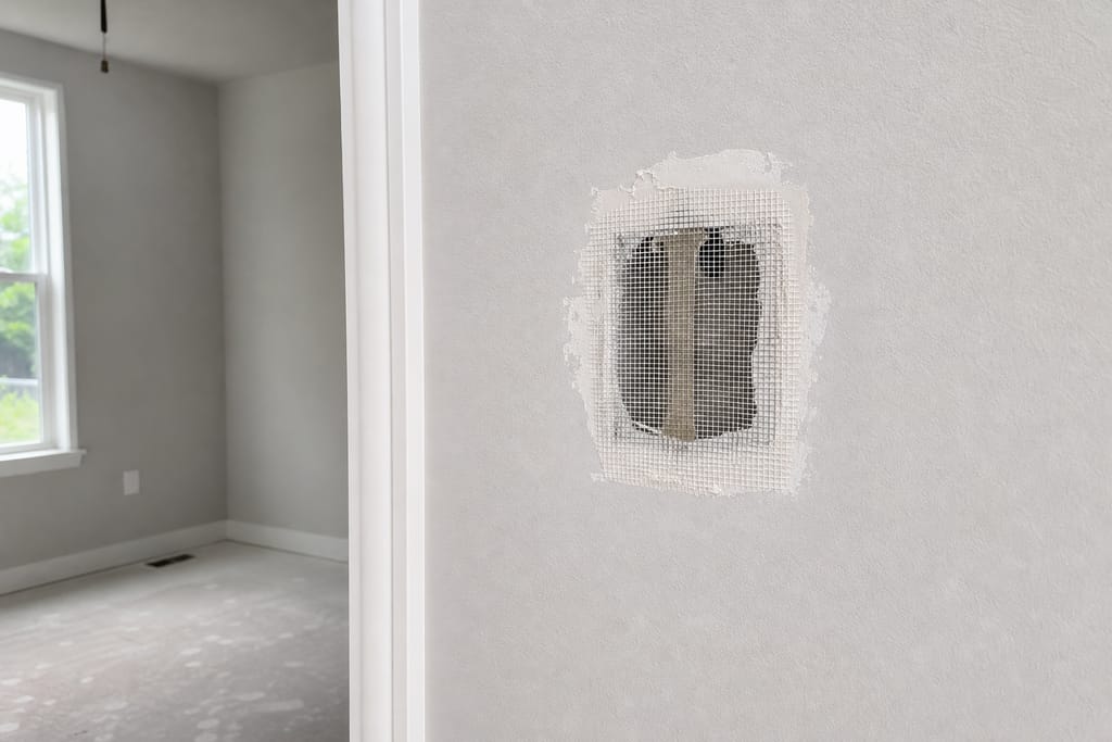 Patch or mesh photo